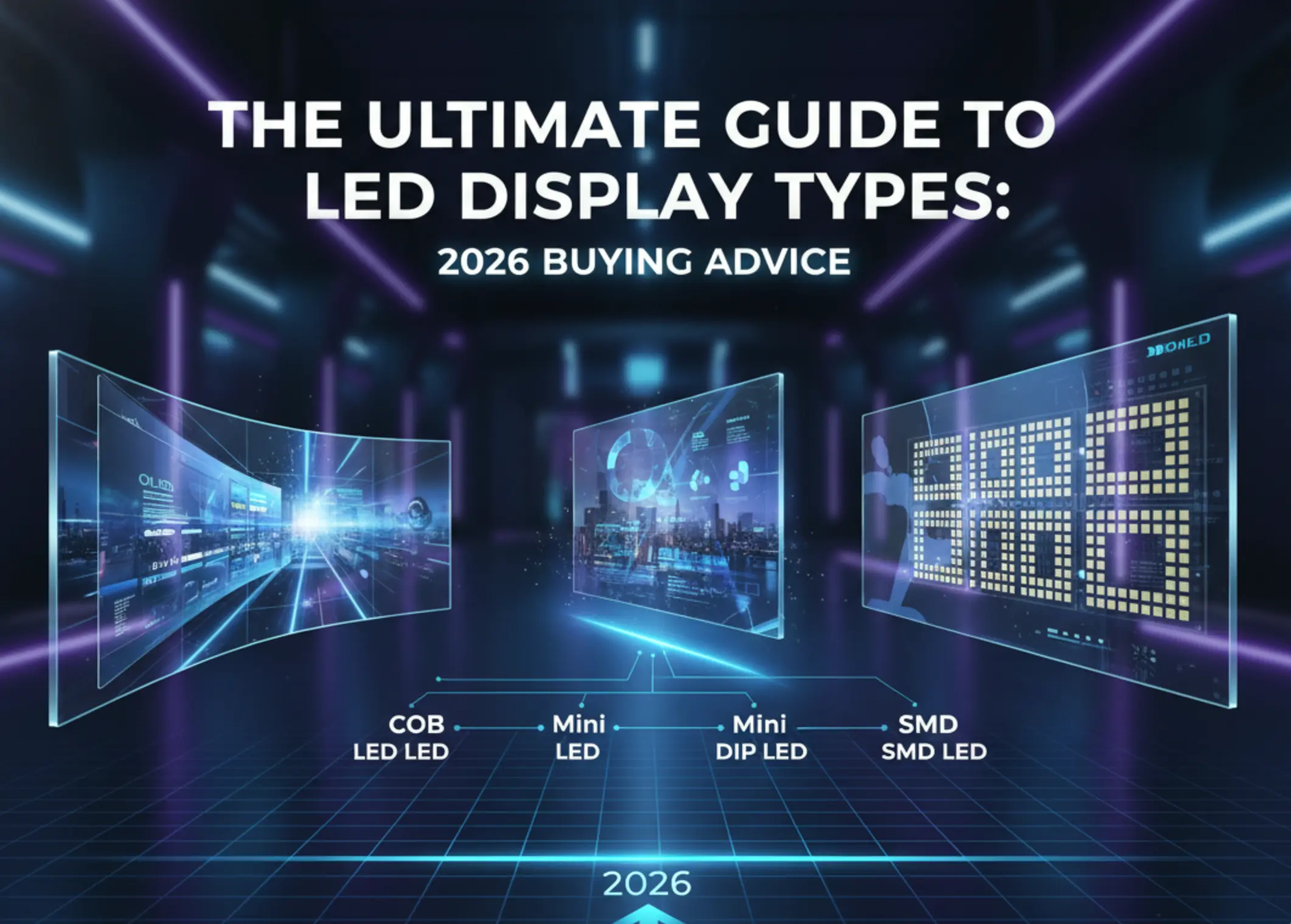 The Ultimate Guide to LED Display Types: 2026 Buying Advice - Tips ...